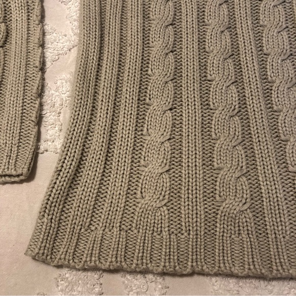 🌲 European cable-knit turtleneck sweater - Picture 11 of 11